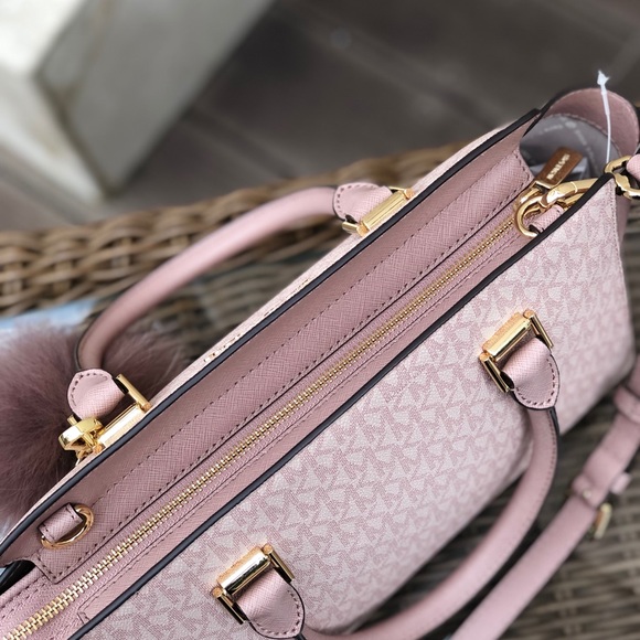 NWT Michael Kors MD Selma handbag&wallet&pom pom - Picture 8 of 8